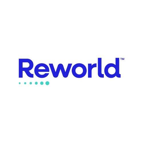 Blue Reworld Waste Logo