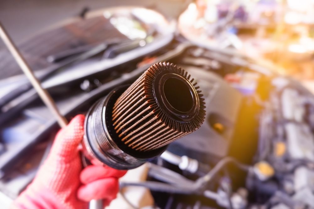 A Shelf Filled With Many Different Types Of Filters— Filta-Wash Mackay In North Mackay, QLD
