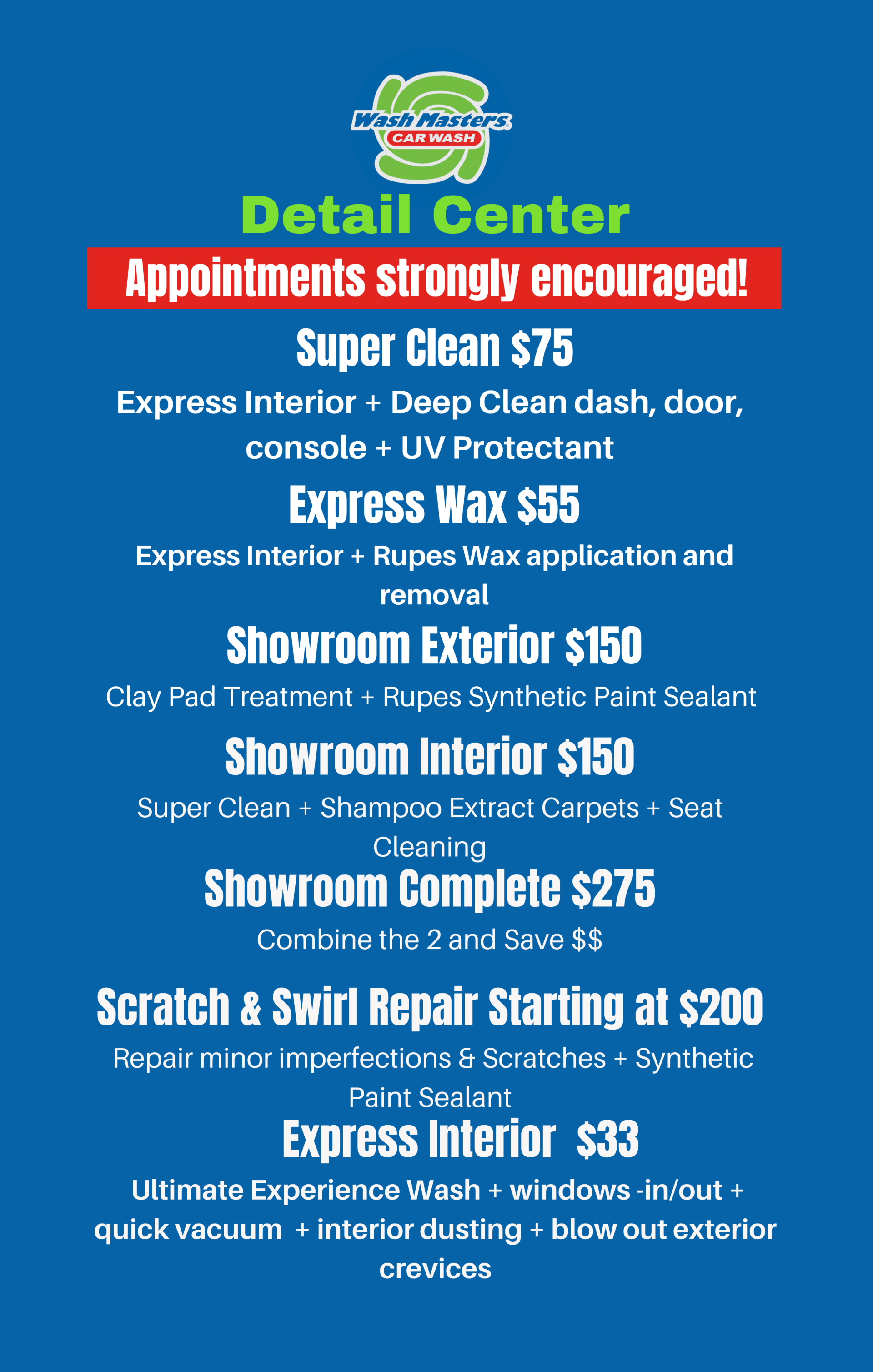 Auto Wash & Detail Grapevine, TX Wash Masters Car Wash