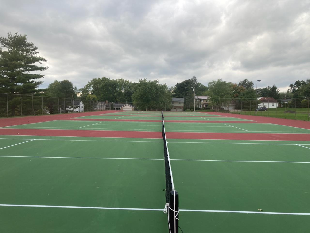 Tennis Court — Mansfield, OH — Hammett Asphalt Paving Inc