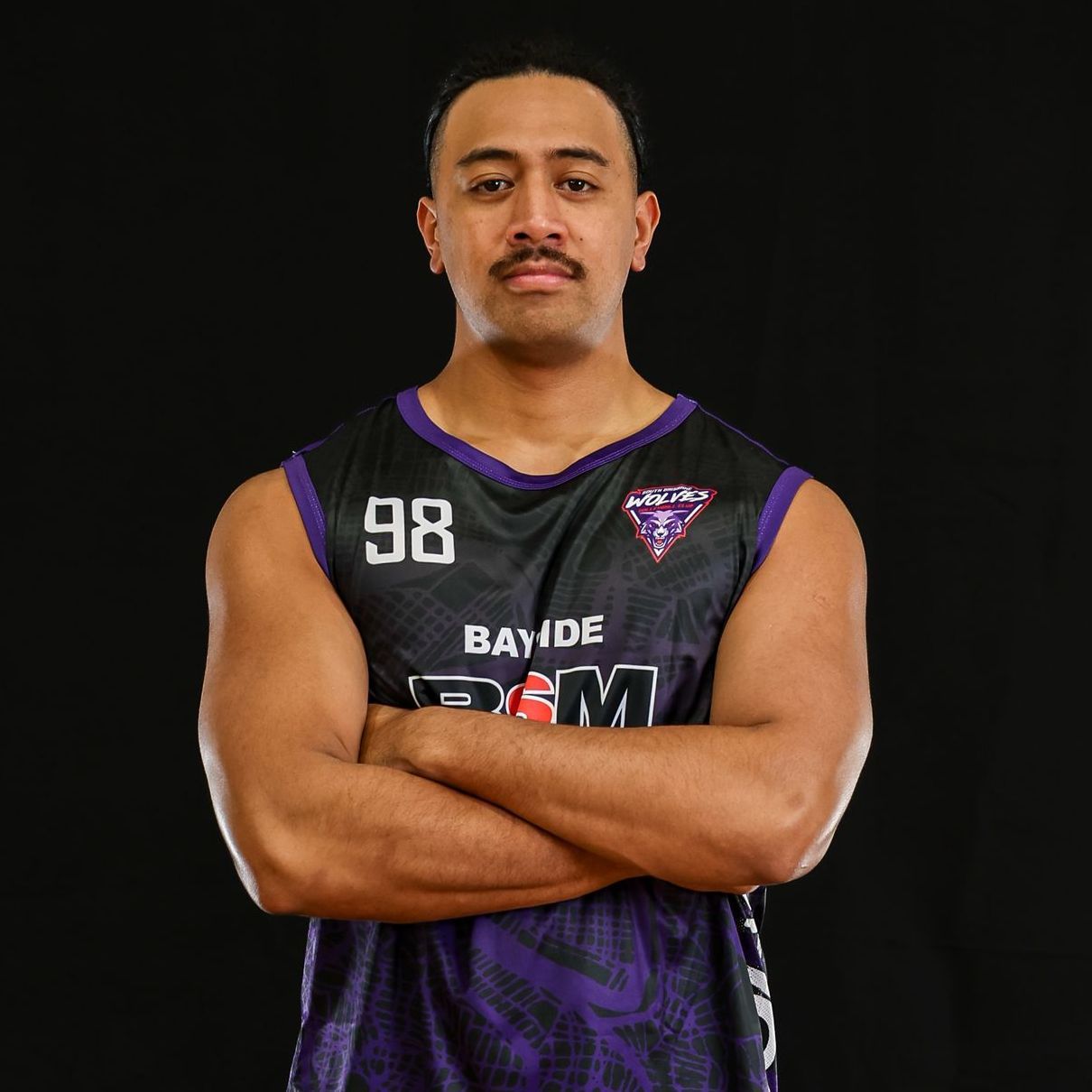 It is a silhouette of a person without a face.