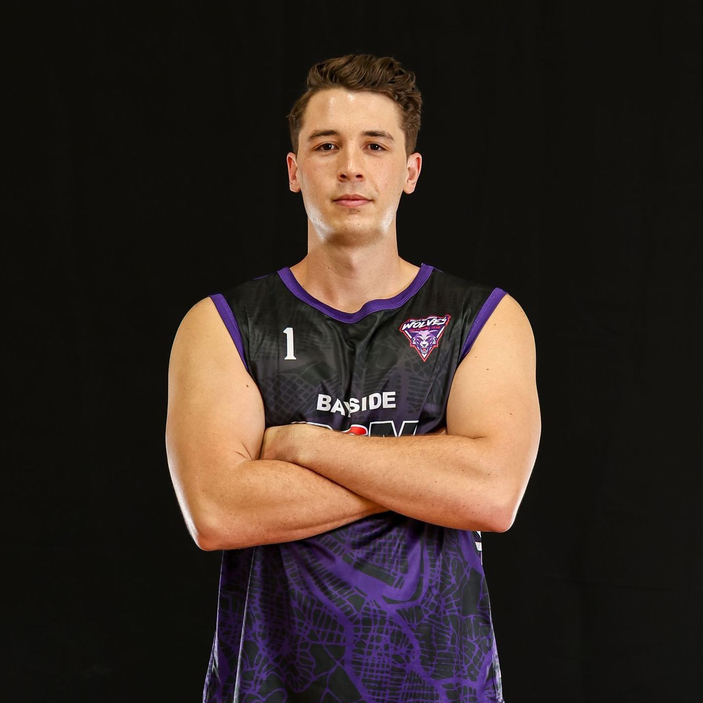 It is a silhouette of a person without a face.