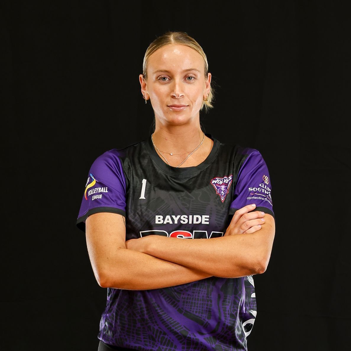 It is a silhouette of a person without a face.