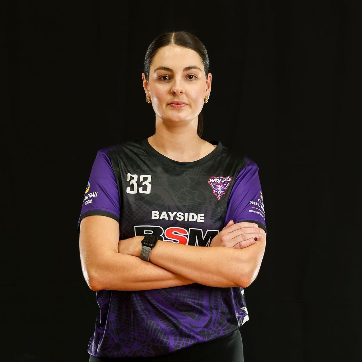 It is a silhouette of a person without a face.