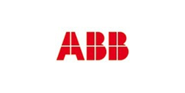 The red ABB logo consisting of stylized capital letters on a white background.