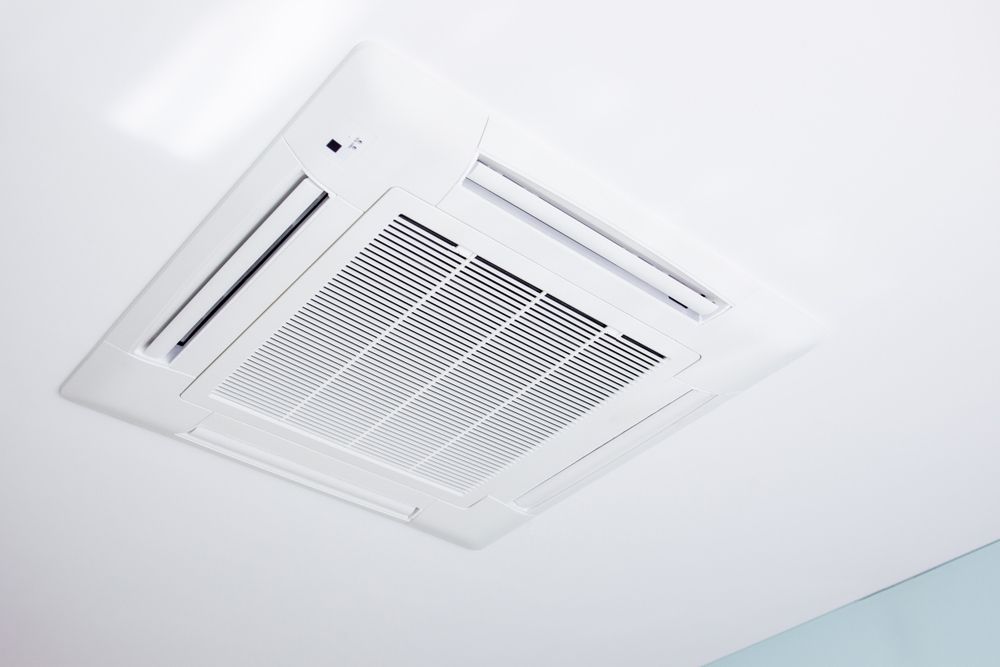 Ceiling Cassette Air Conditioning — Electrician in Tamworth, NSW