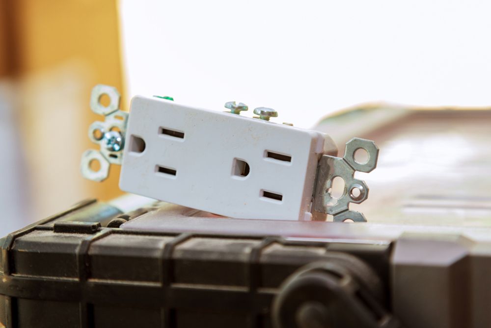 Power outlet — Electrical in Willow Tree, NSW