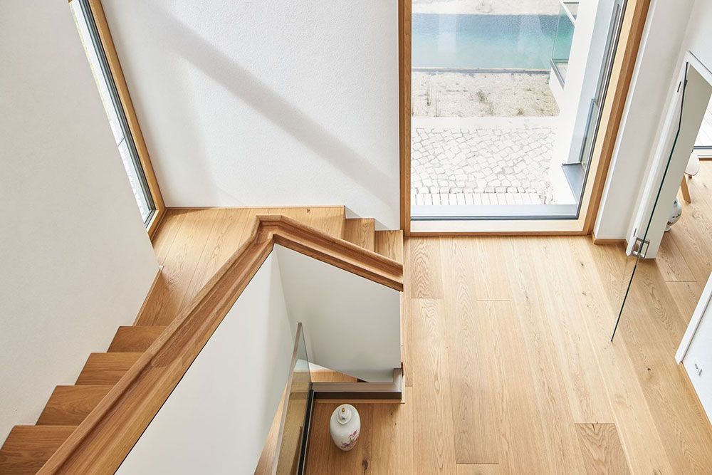 Oak Traditional Chaletino Stairs — Flooring in Gold Coast, QLD