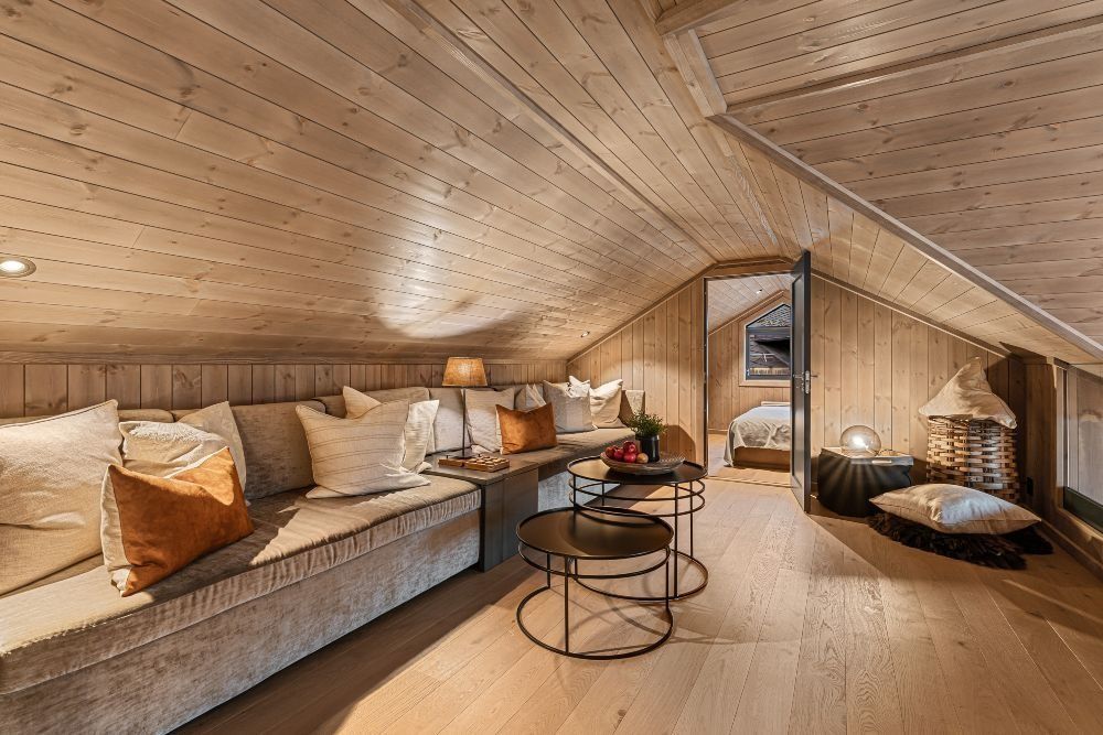 Norwegian Cabin Attic Room Sofa — Flooring in Gold Coast, QLD