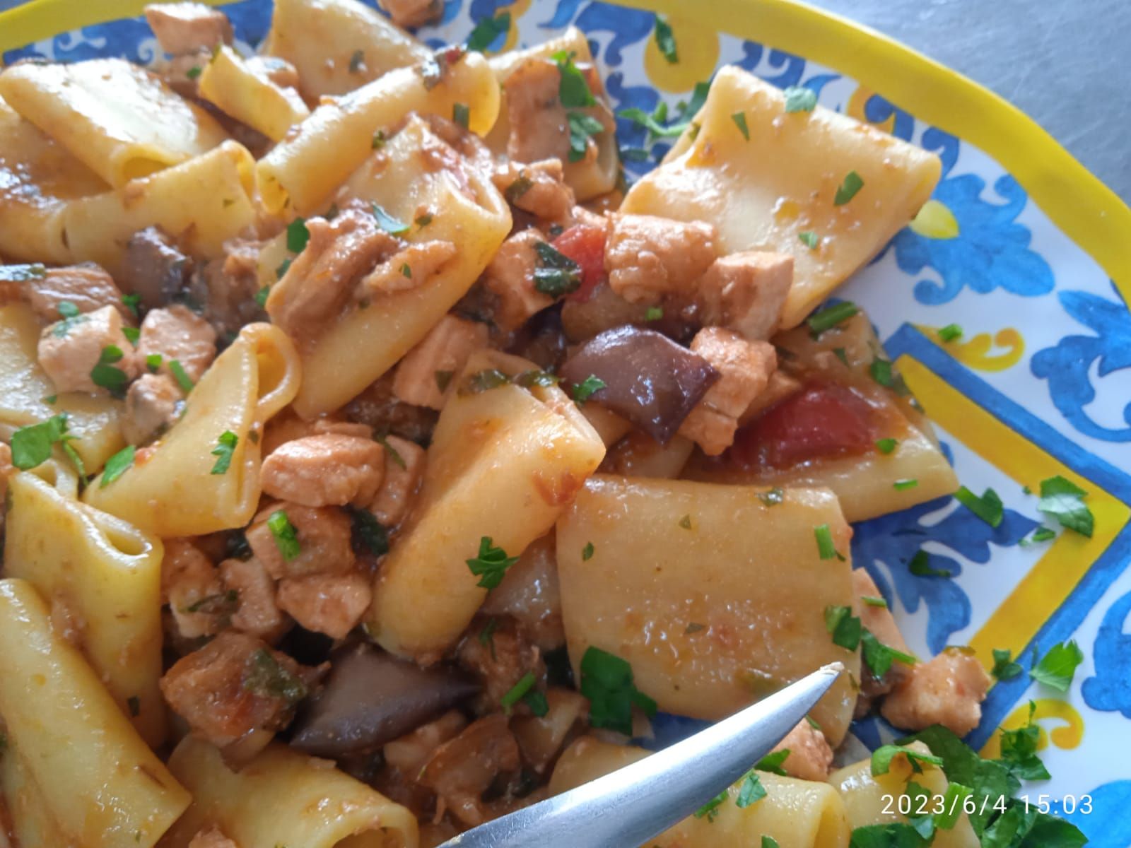 paccheri col pesce