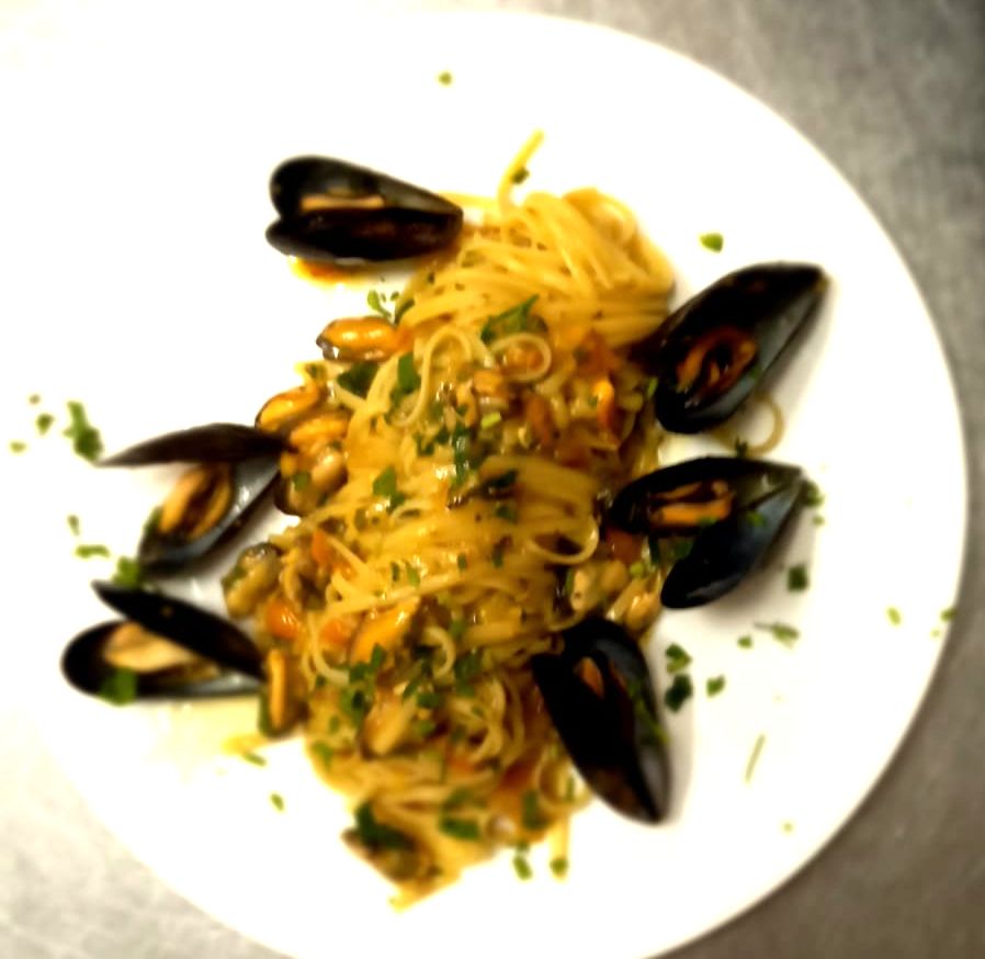 Pasta con le cozze