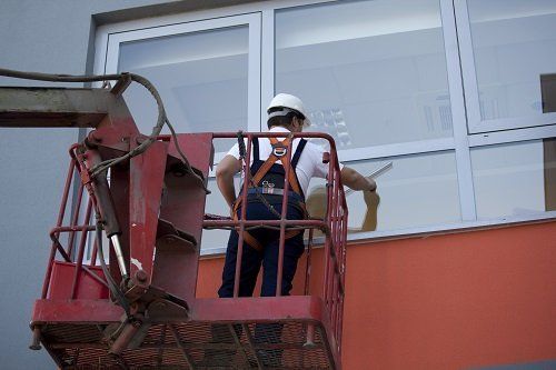 pulizie di vetri esterni