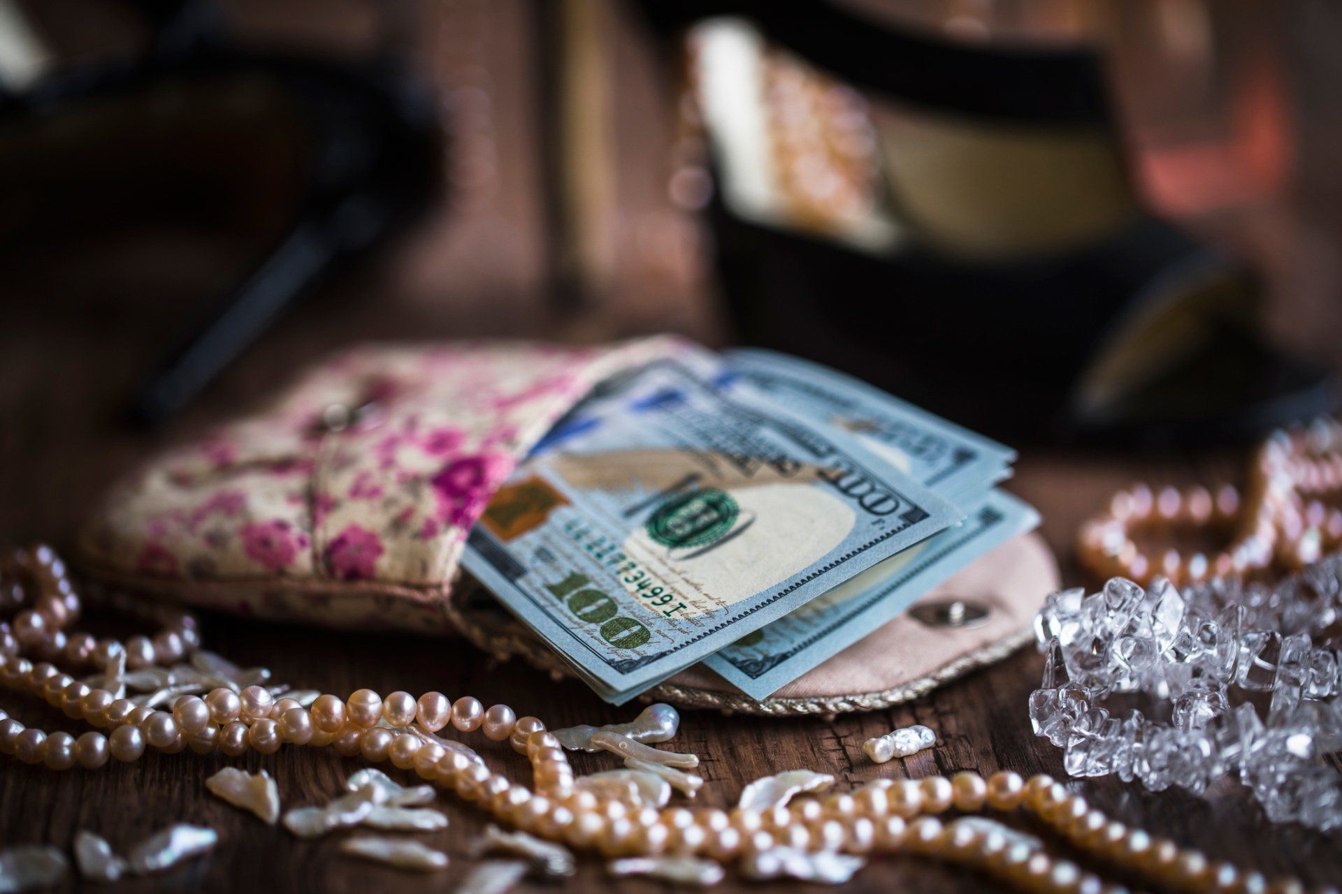 Raleigh-Durham Area — Pearl Necklace and Dollars in Raleigh, NC Raleigh-Durham Area — Pearl Necklace and Dollars in Raleigh, NC