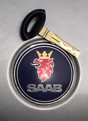 OES Saab 95 Trunk with a Key — Car Keys Replacement in Des Moines, IA