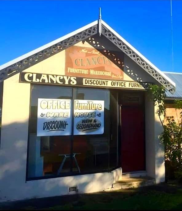 Clancy's Furniture Warehouse Storefront — Clancy's Office & Emporium in Taree, NSW