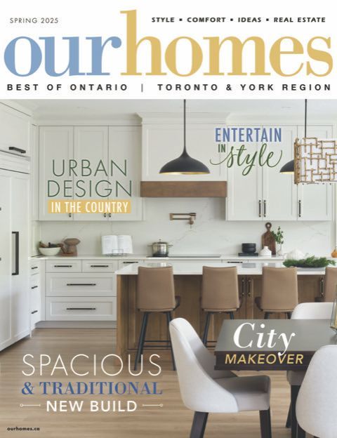 The cover of the ontario home builder magazine