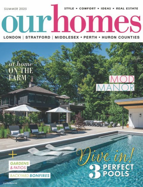 The cover of the ontario home builder magazine