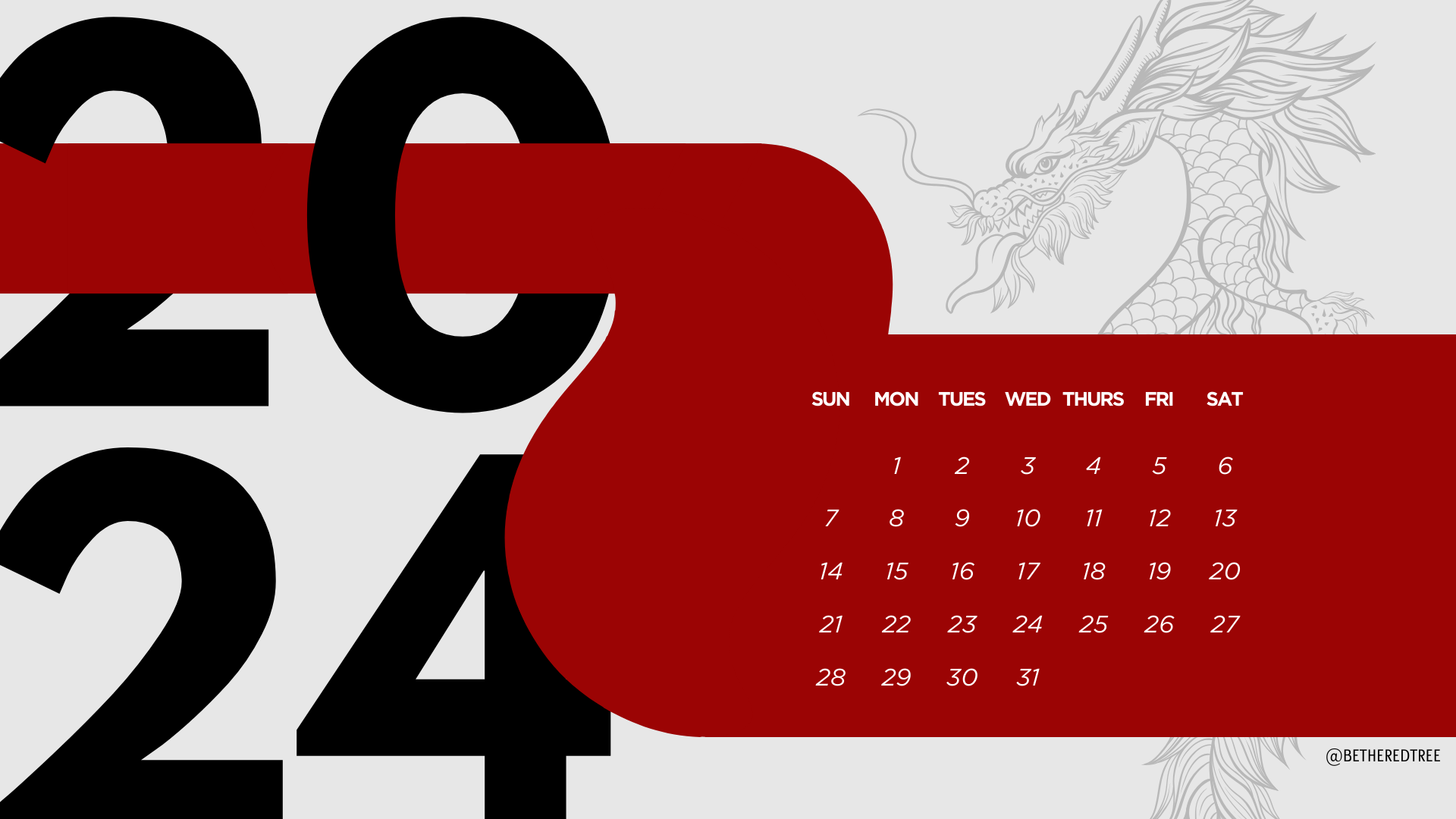 January 2024 Desktop Wallpaper