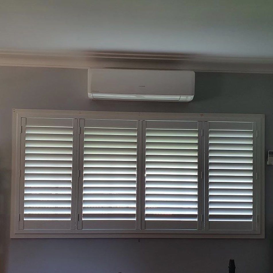 White Indoor Plantation Shutters