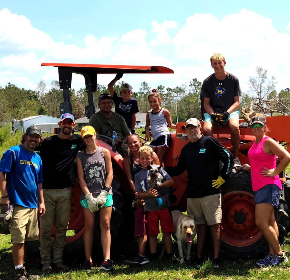 Recovery may take time, but the Southwest Louisiana FCA Team is speeding up the process!