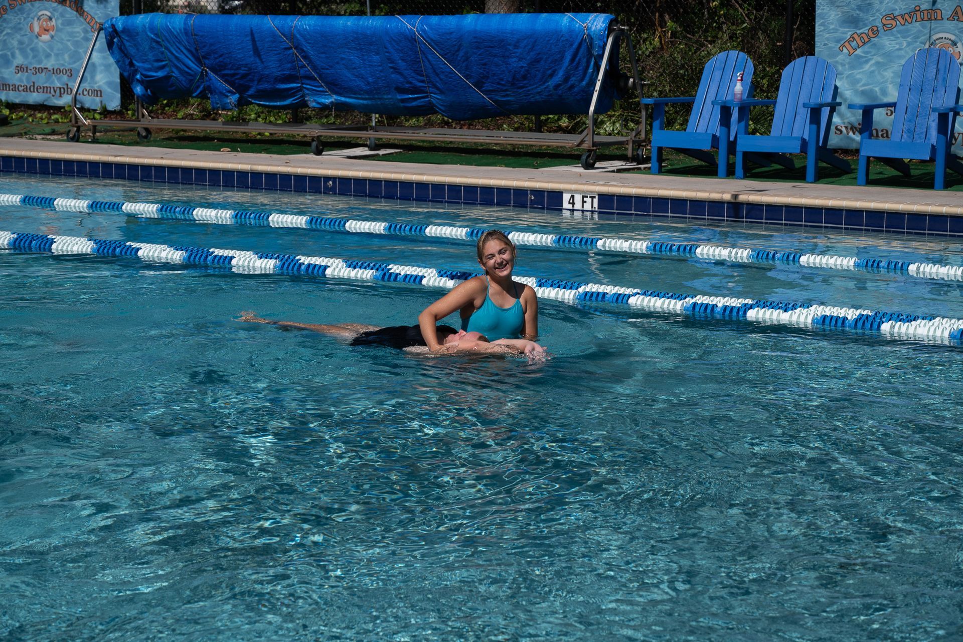 Life Guard recertification at Swim Academy of Palm Beach County