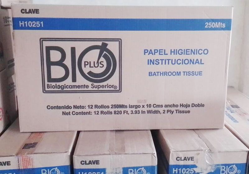 COMERCIALIZADORA DE TRAPO INDUSTRIAL S.A DE C.V - Papel higiénico