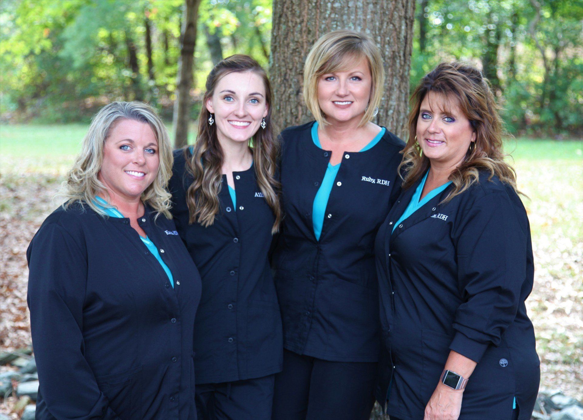 Our Dental Hygienist Kara, Allison, Ruby, and Suzanne — Dentists in Mount Airy, NC