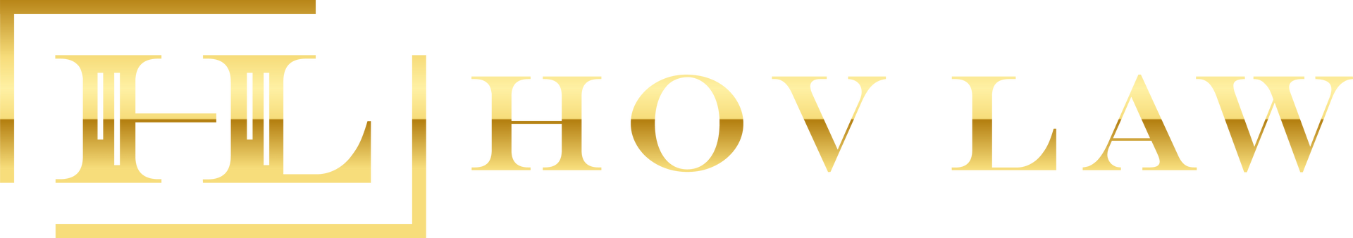 HL HOV LAW gold text logo.