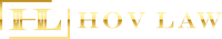 HL HOV LAW gold text logo.