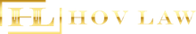 HL HOV LAW gold text logo.