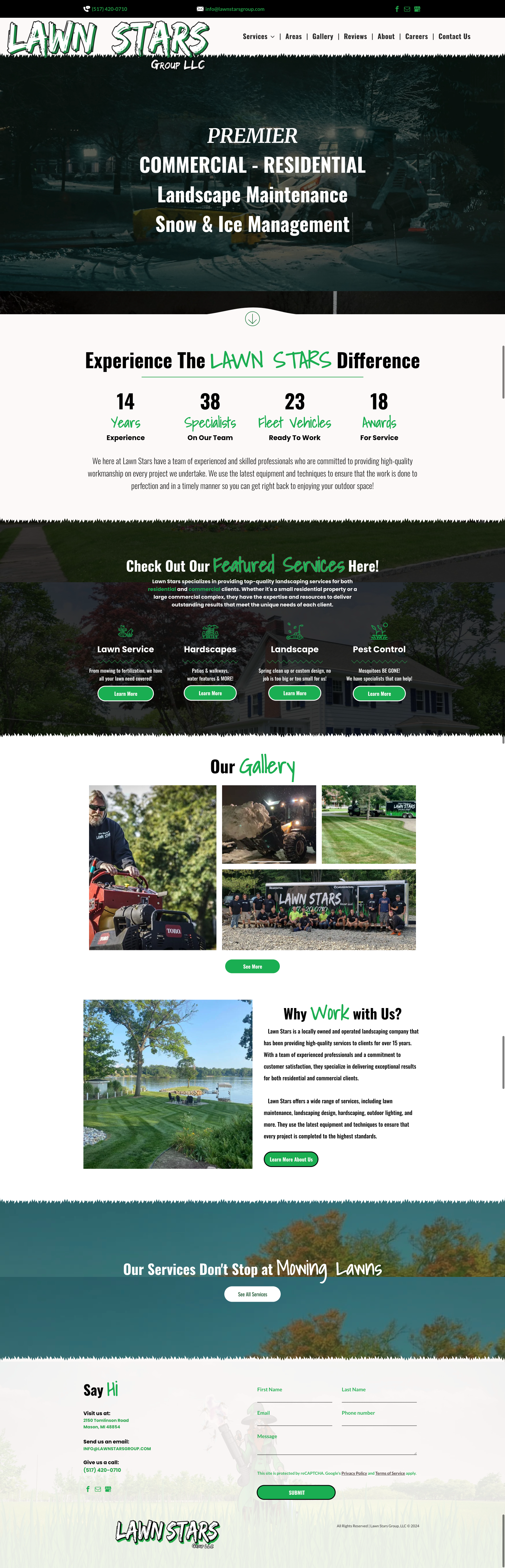 A screenshot of a website with a lot of pictures on it.