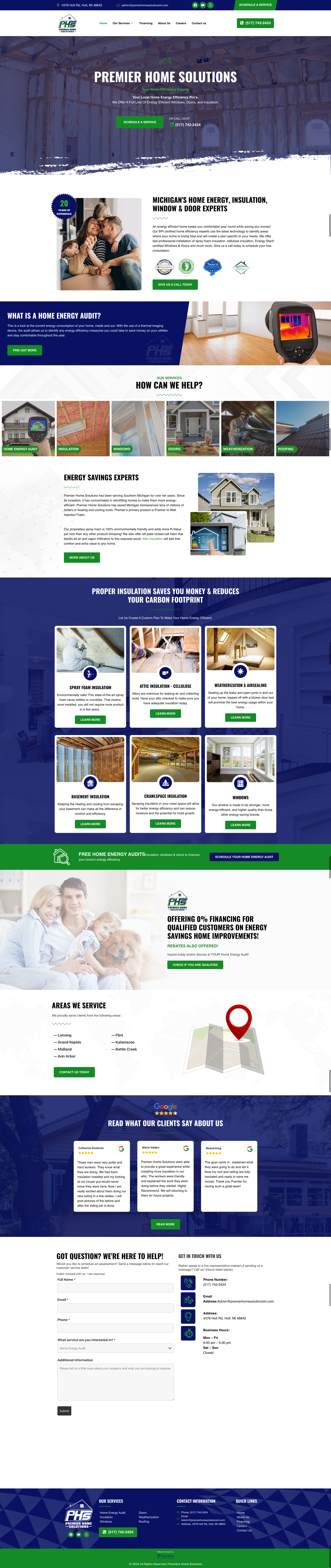 A screenshot of a website with a lot of pictures on it.