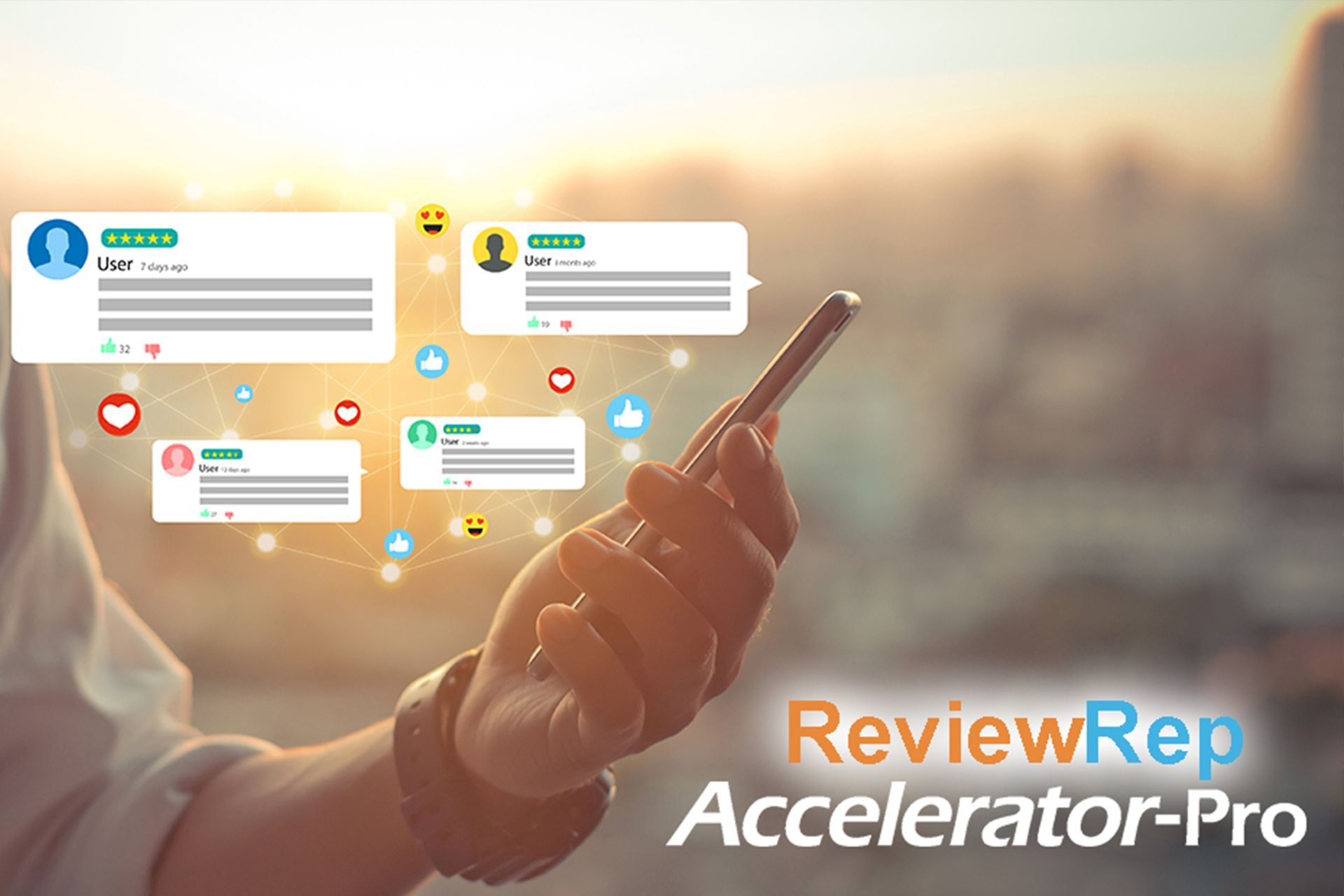 ReviewRep by Accelerator-Pro - Request and manage reviews on the go.