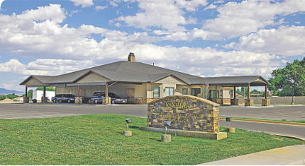 Location of Ashley Valley Funeral Home in Vernal, UT