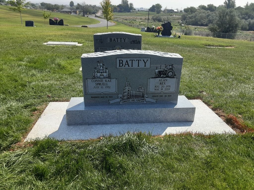 Monuments offered by Ashley Valley Funeral Home