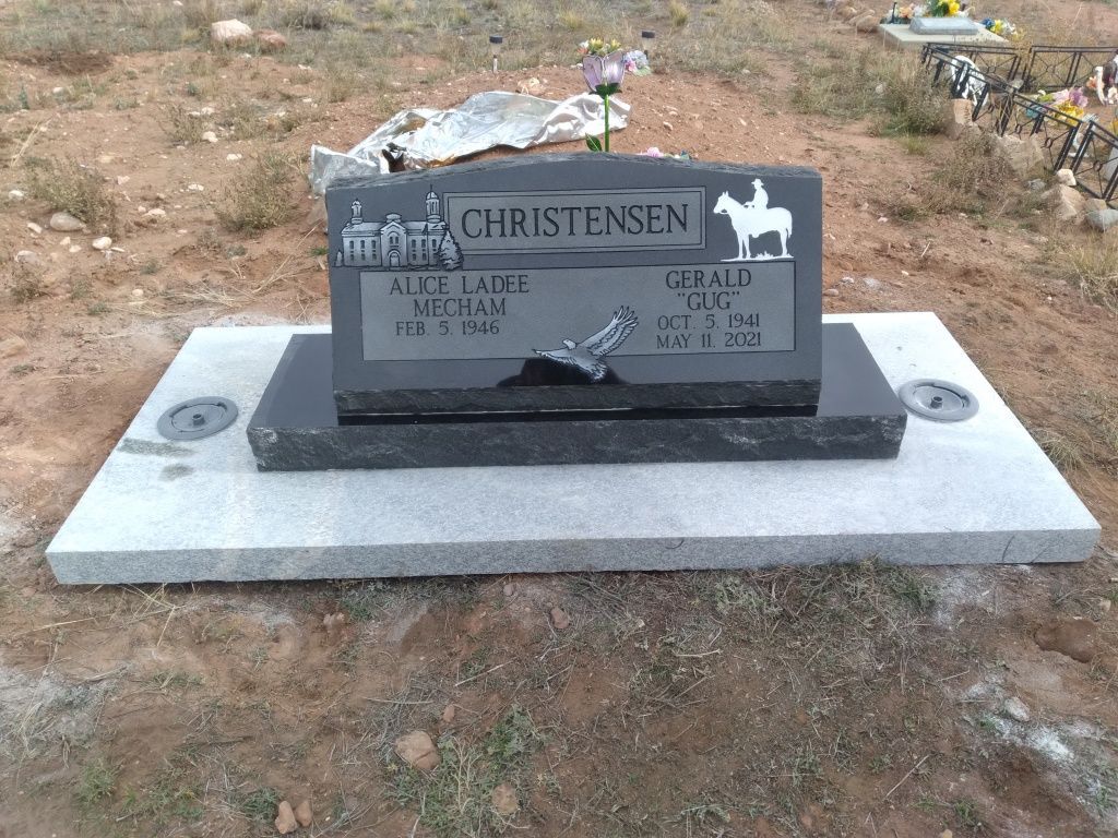 Monuments offered by Ashley Valley Funeral Home