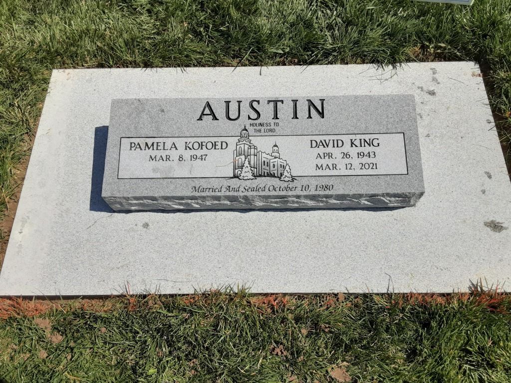 Monuments offered by Ashley Valley Funeral Home