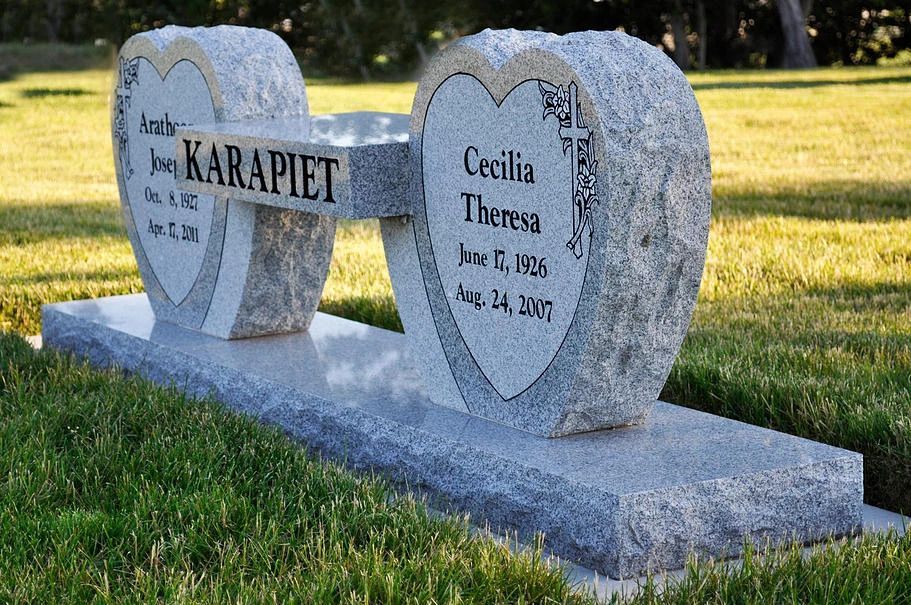 Different options of Monuments offered by Ashley Valley Funeral Home