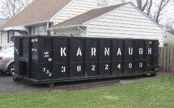 Waste Disposal Container on job site - Waste Collection Services in Clark, NJ