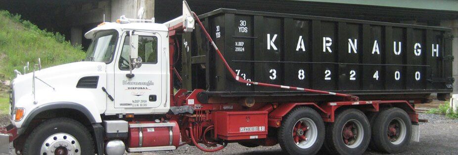 Waste Disposal Container on job site - Waste Collection Services in Clark, NJ