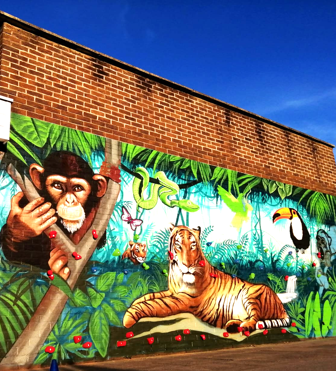 Traverse Walls with mural artwork