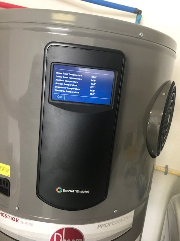 Licensed Plumbing — Hybrid Heat Pump Water Heater in Estero, FL