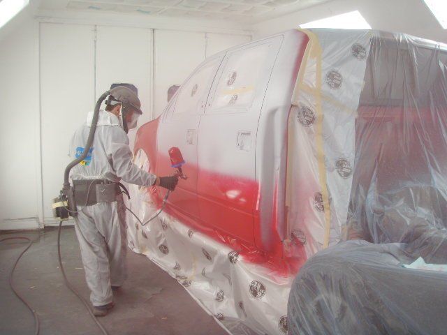 During a Paint Job - Auto Body Repair in Colville, WA