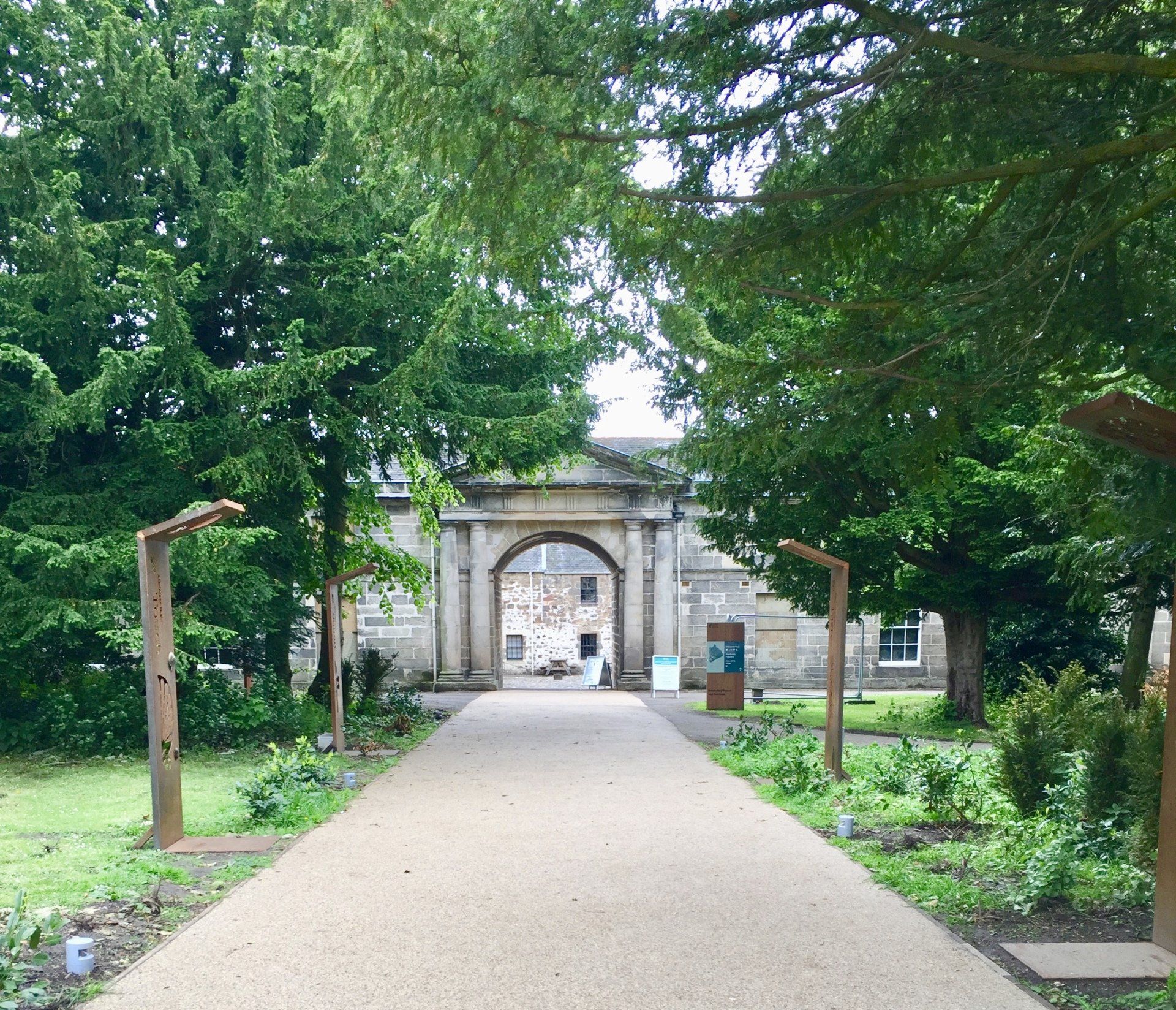 Resin Bound Surfacing to National Trust Scotland property