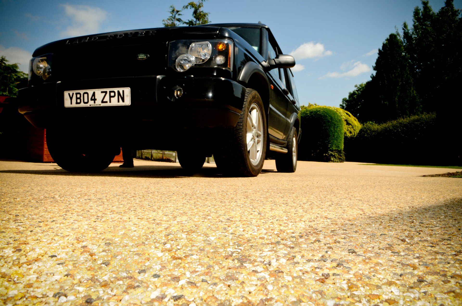 Resin Bound Surfacing in Highland Heather