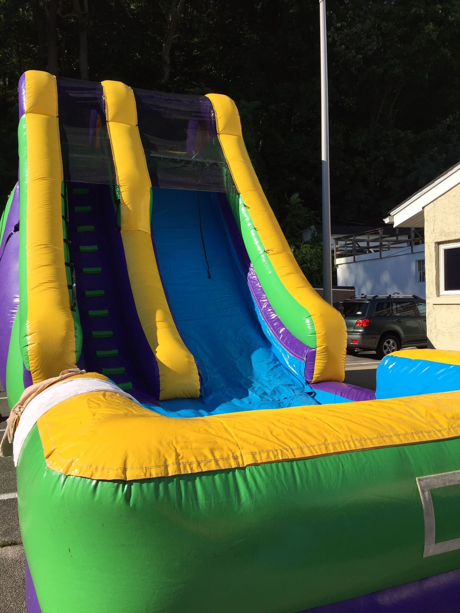 23'  Wet/Dry Inflatable Slide - This is a crowd pleasure on any seasonal day, whether wet or dry this is a blast!