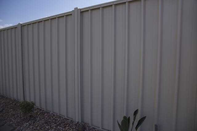 Light Grey Colorbond Fence