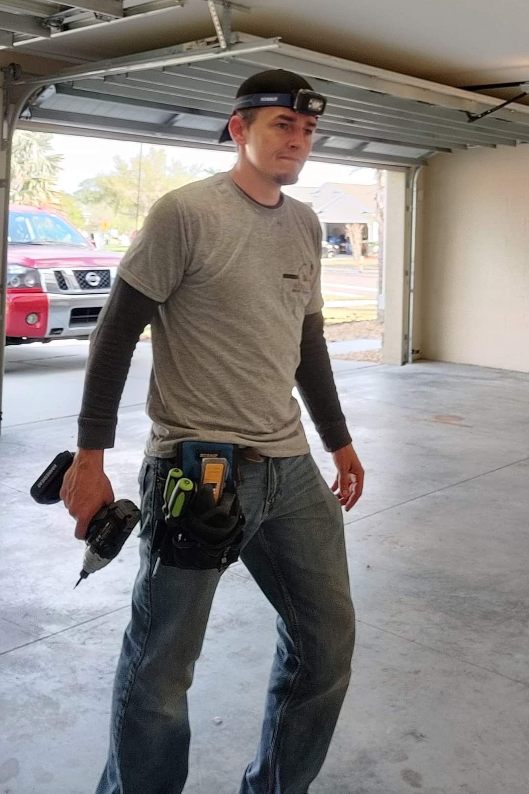 Man Holding Cordless Drill | Brooksville, FL | Mizell Home Inspections LLC