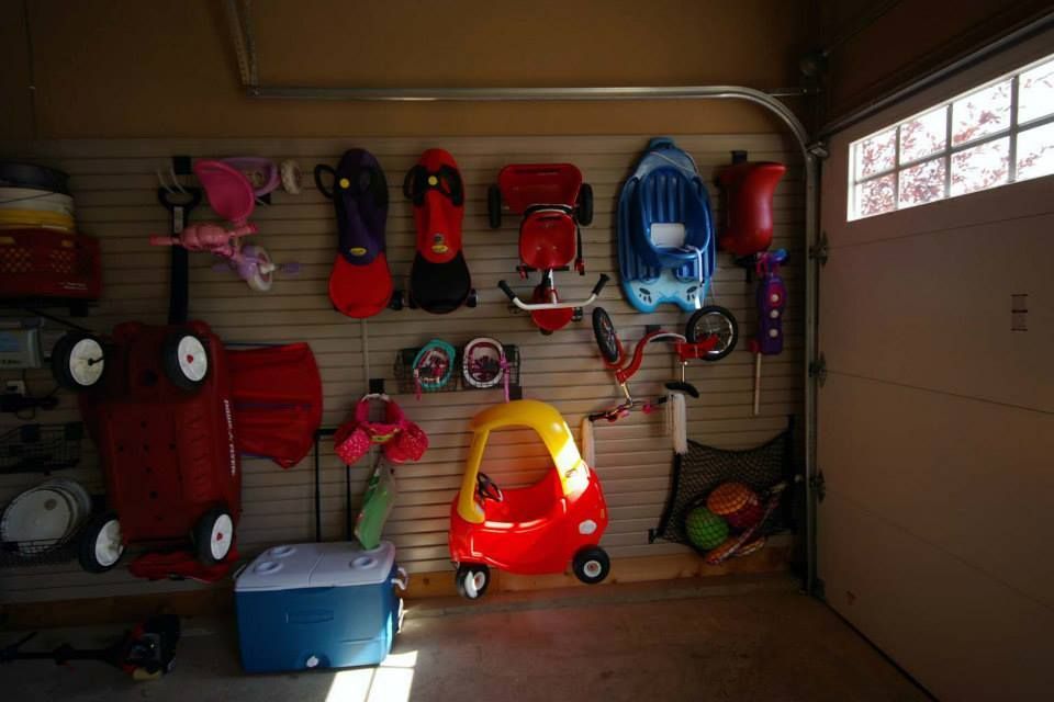 Keep Toys Organized in Your Mid-Missouri Garage With LB Classic Closets' Storage Solutions.