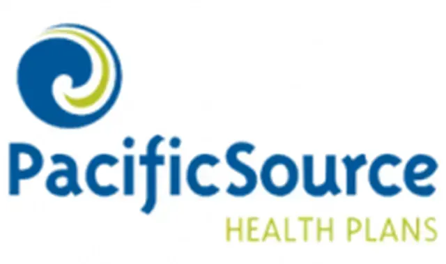 Pacific source health plans logo on a white background